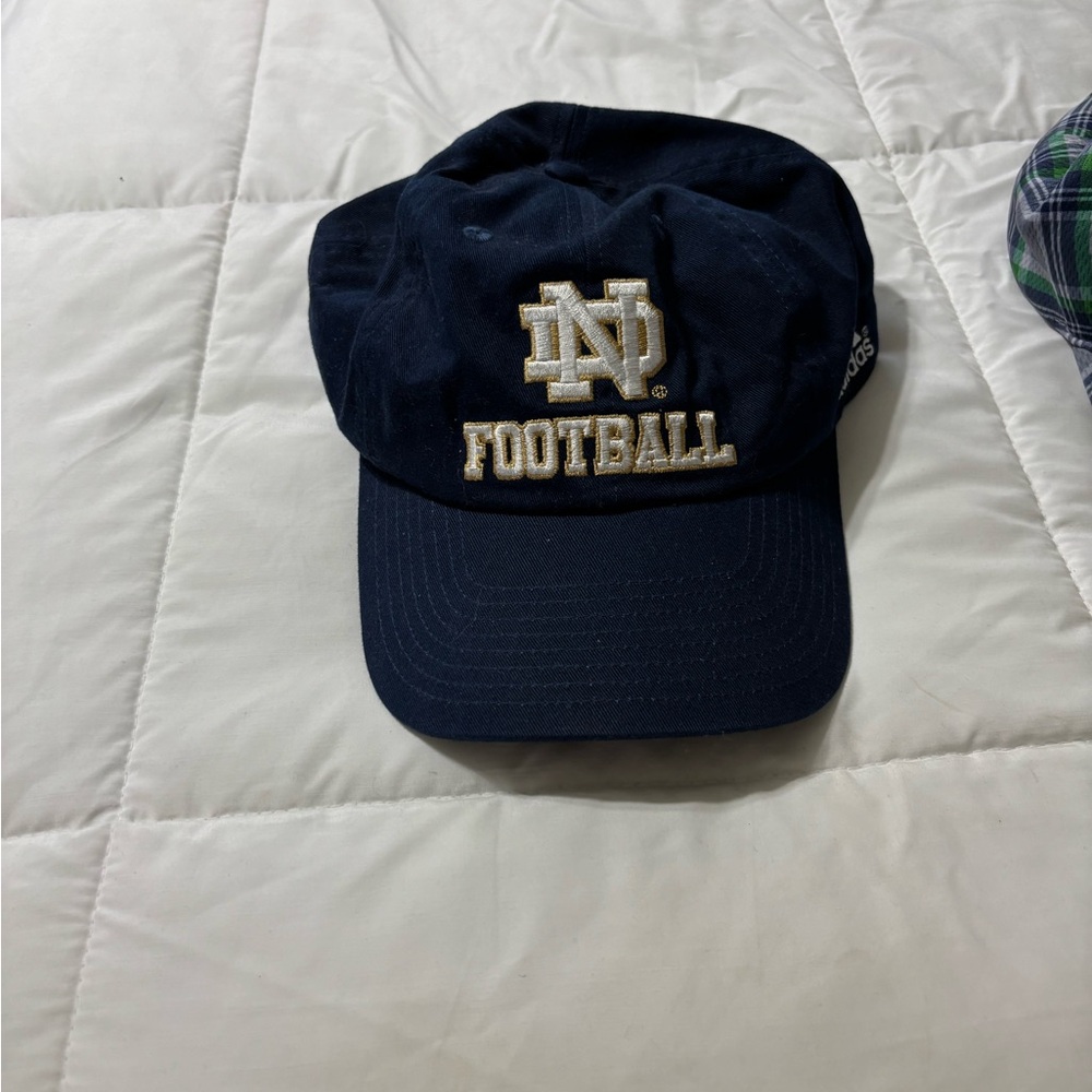 Adidas Navy Football Cap with Logo
